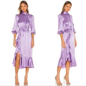 Cinq A Sept Bella Dress Lavender, size 2